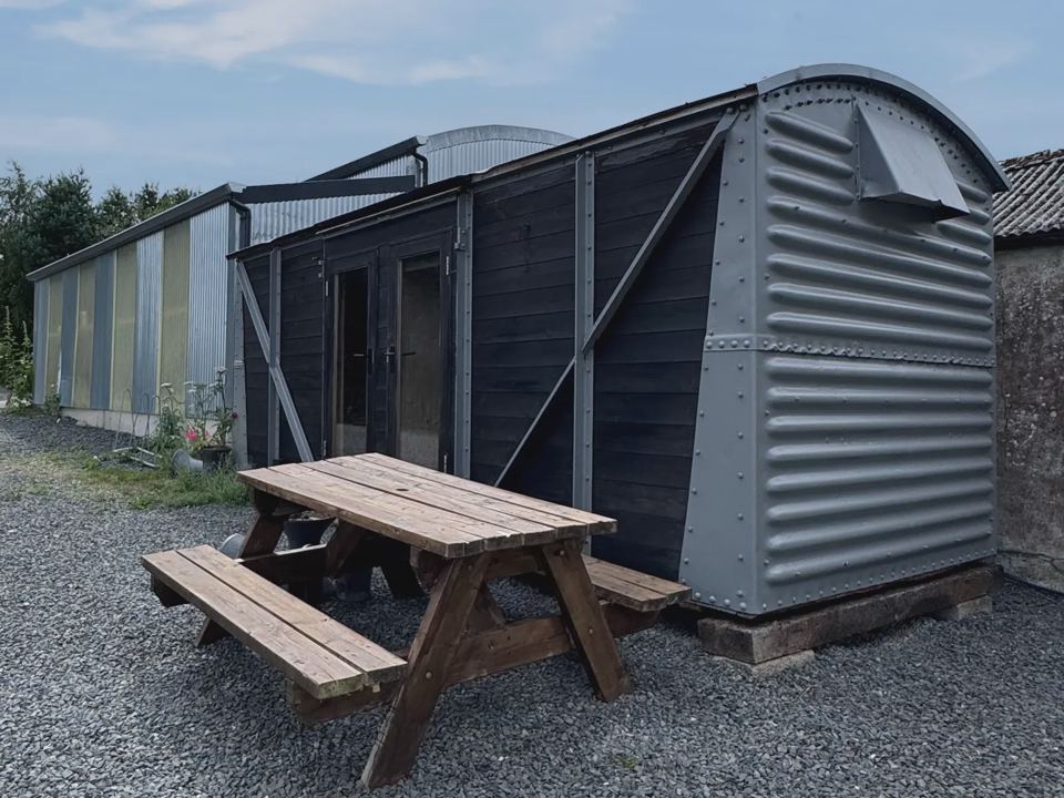 Converted railway carriage