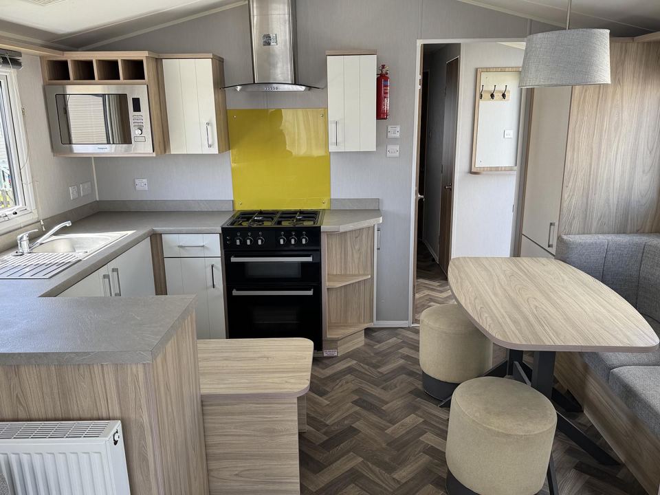 Caravan kitchen
