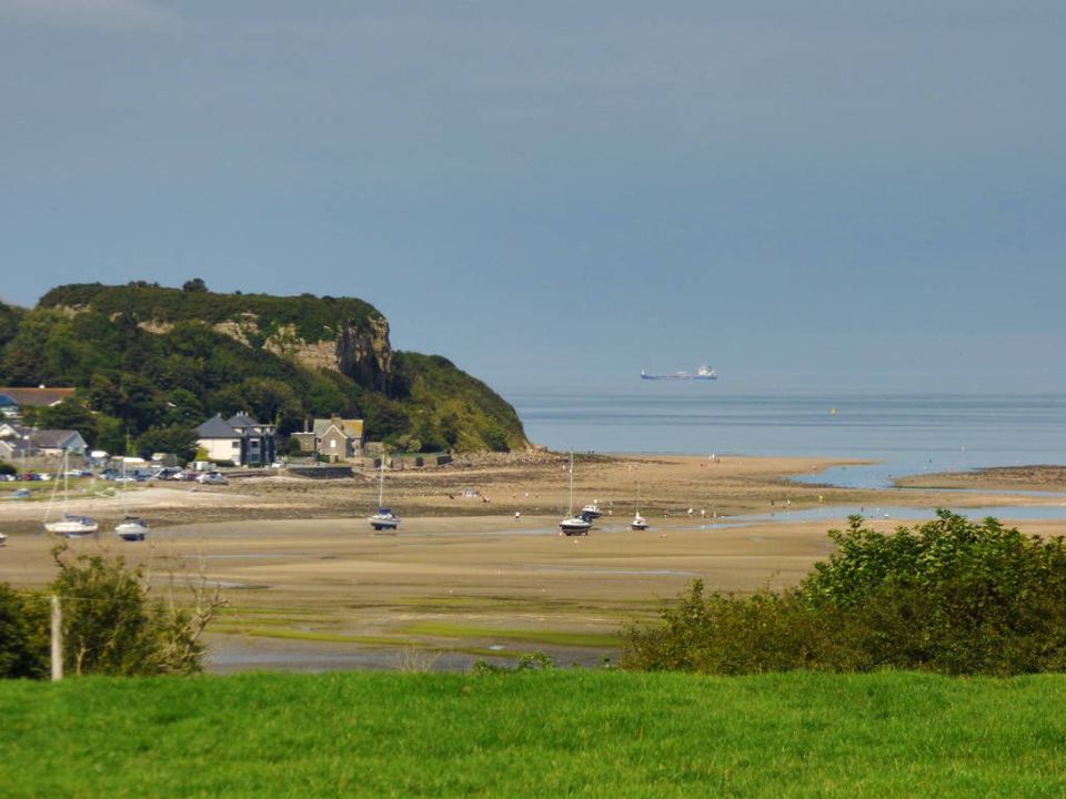 Red Wharf Bay at low tide