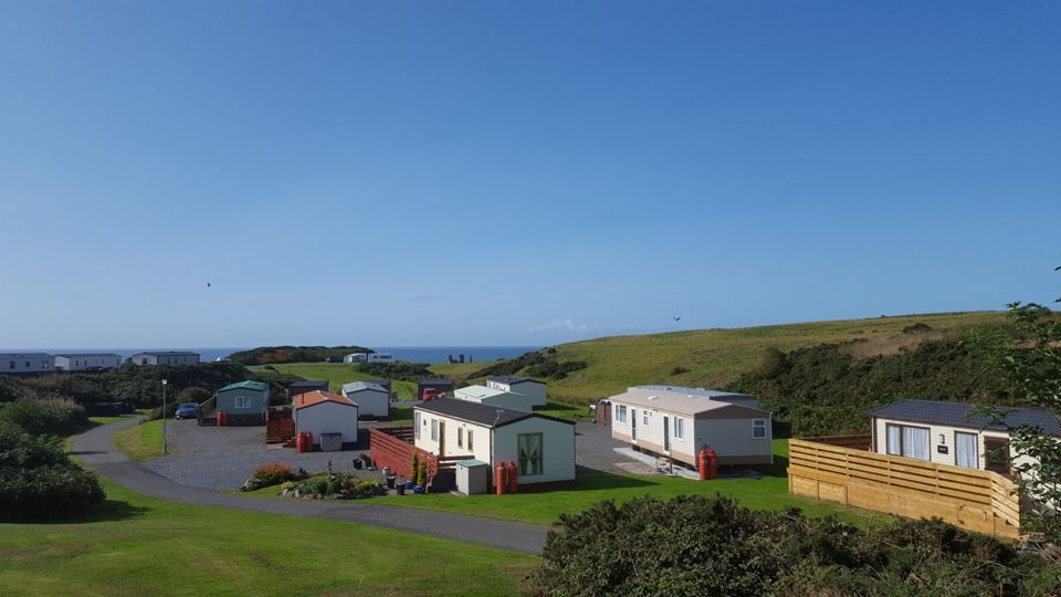 Park view towards the sea