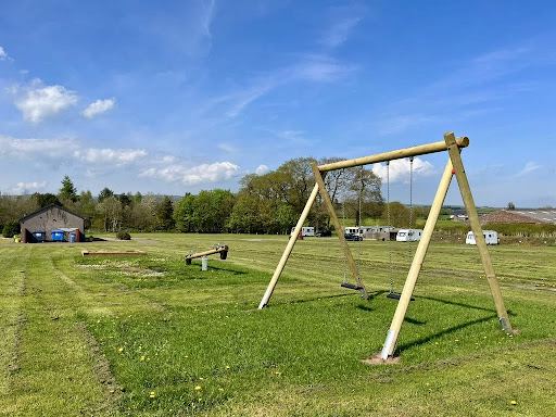 Swing and play area
