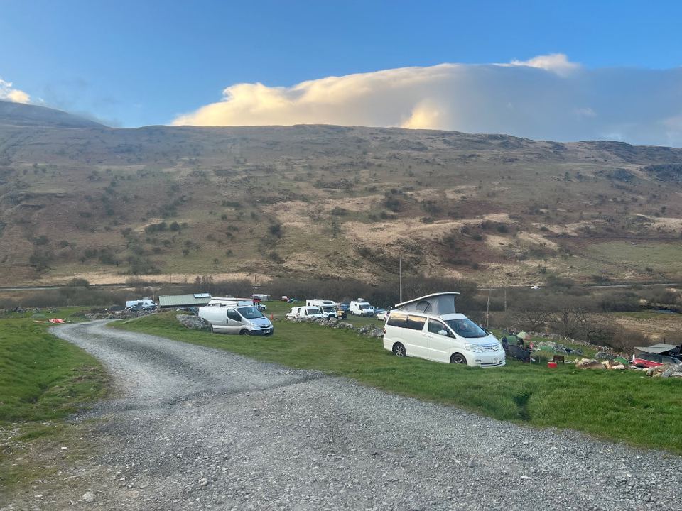 Campervans on the track