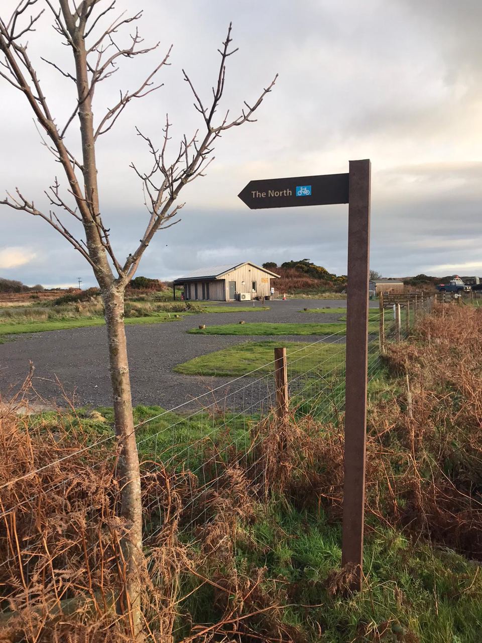 Van area and path
