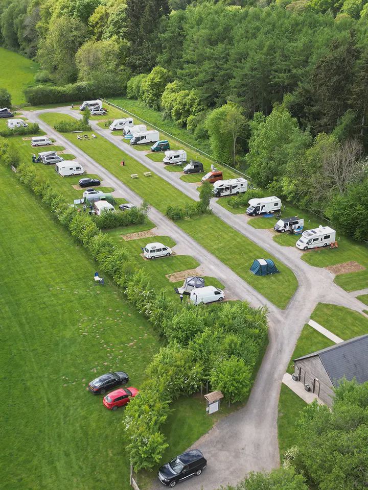 Pitches seen from above