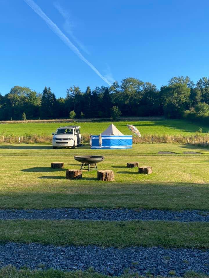 Fire pit area