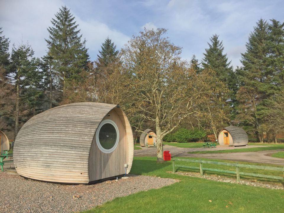 Pod on a gravel base