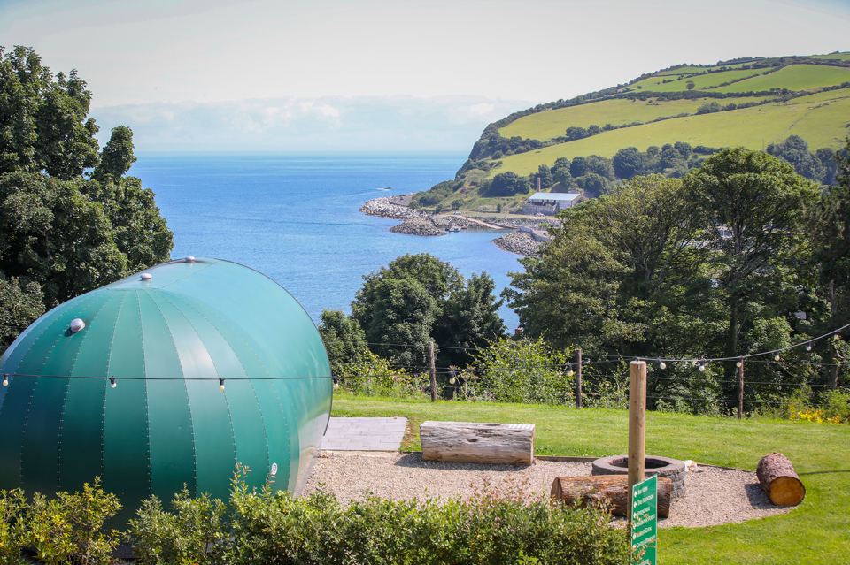 Pod above Glenarm Bay