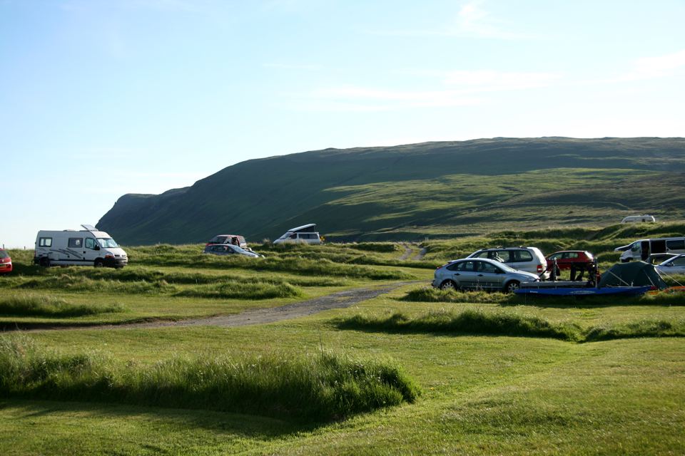 Pitches on the grass