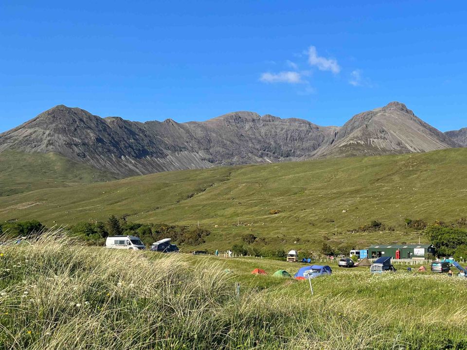 Pitches below the Cuillin