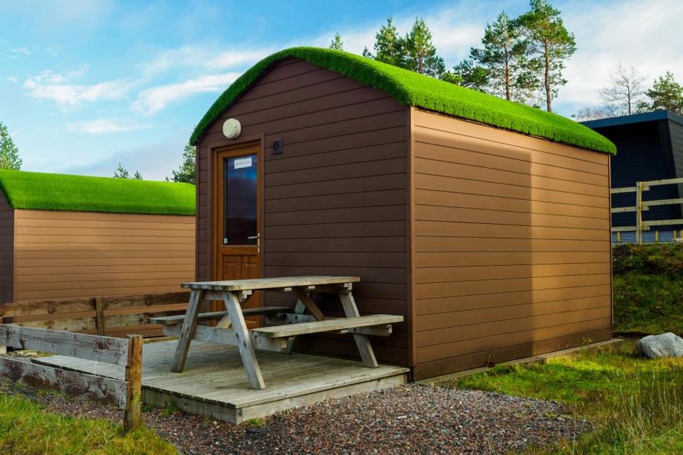 Microlodge with decking