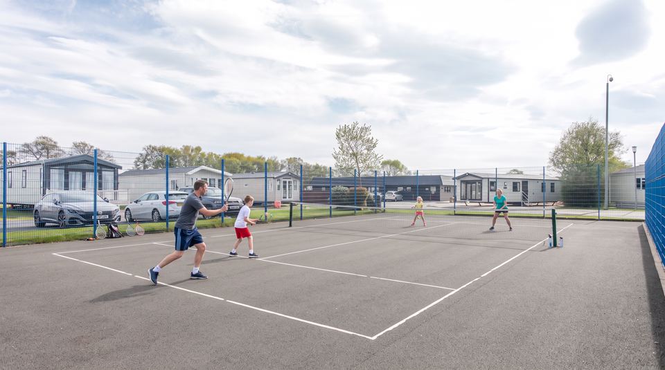 Tennis courts
