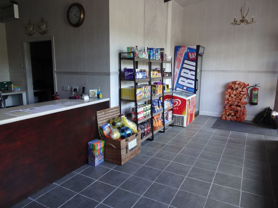 Inside the shop