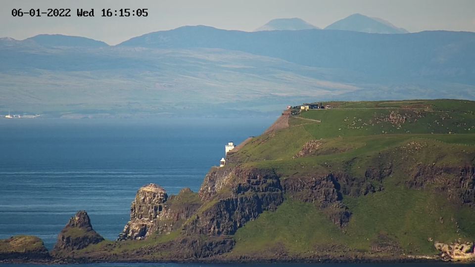 Headland across the water