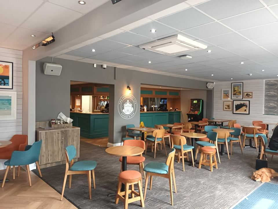 Bar and seating