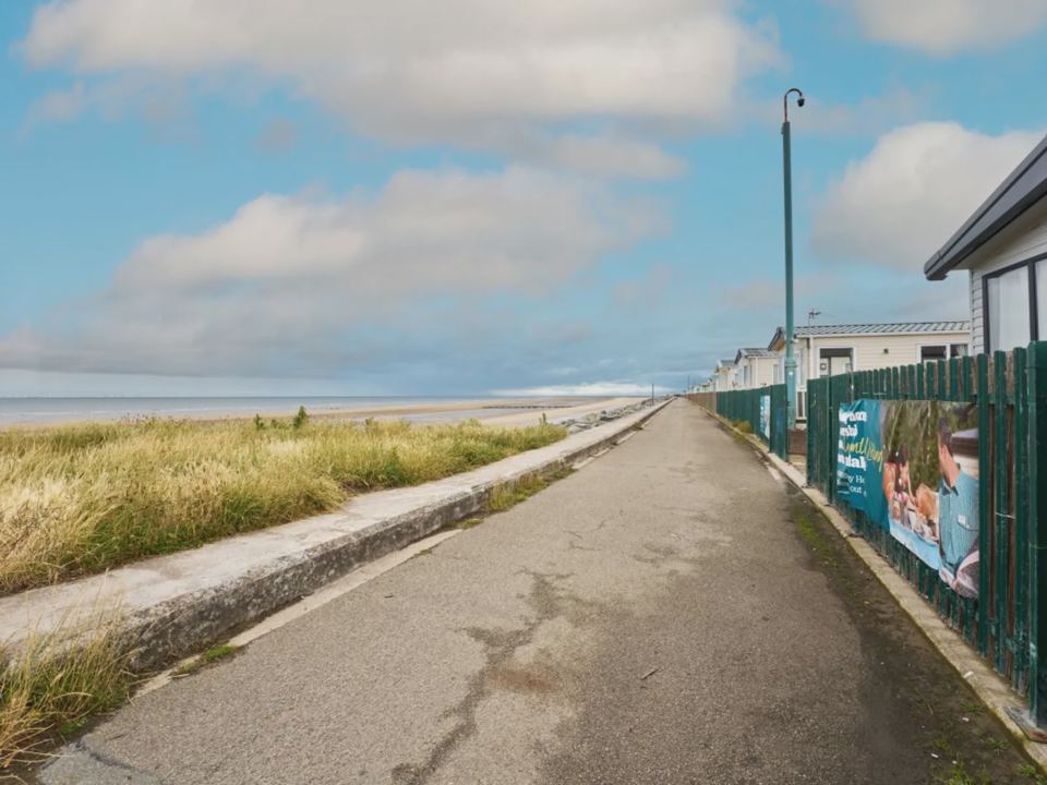 Path beside the beach