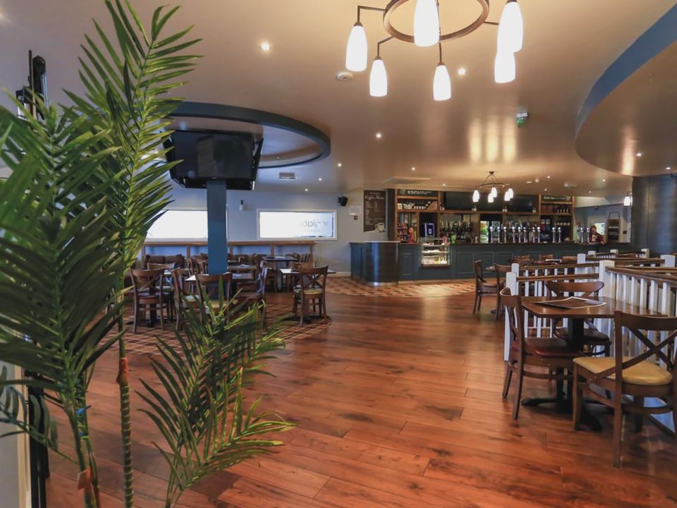 Restaurant and sports bar