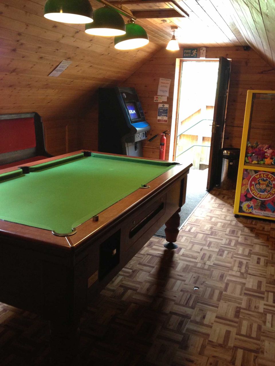 Pool table room