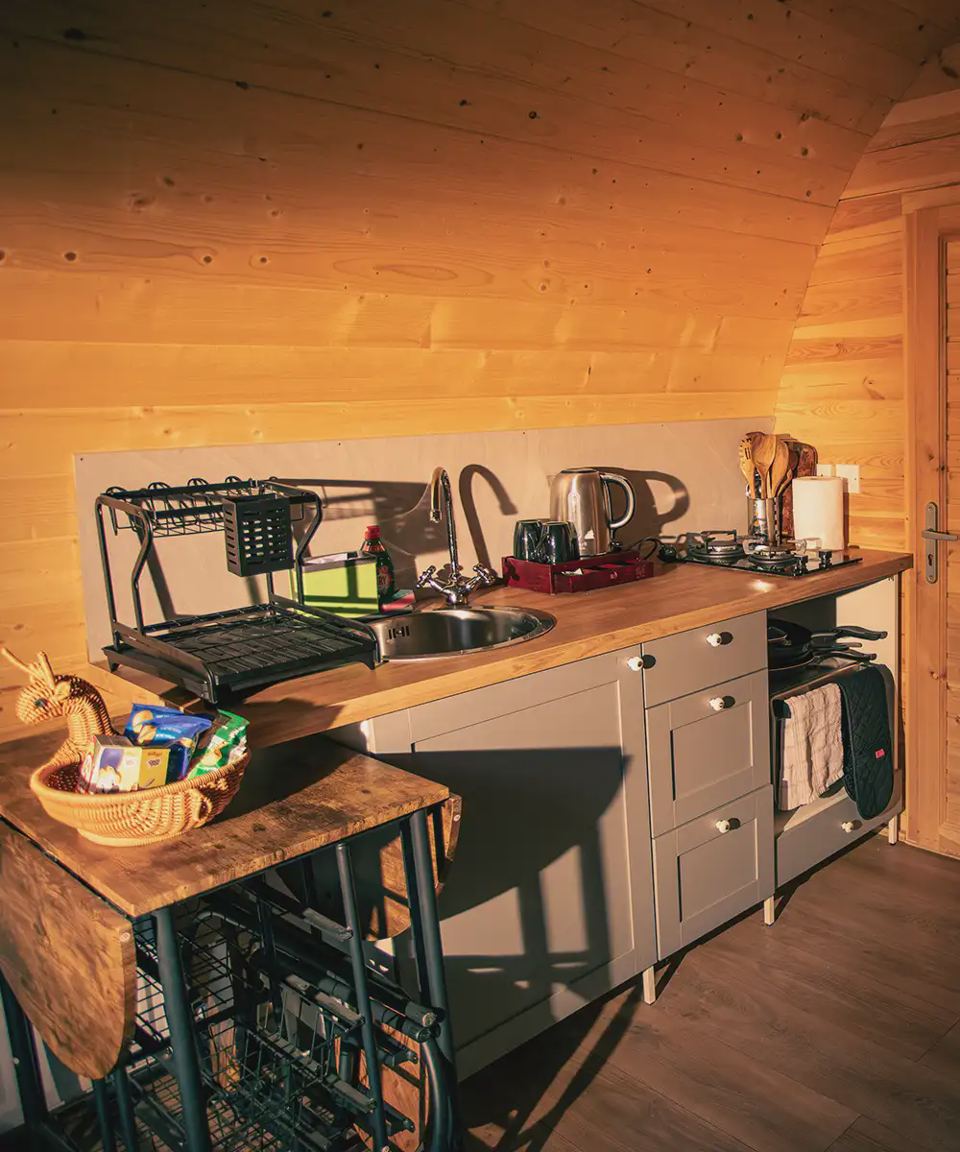 Cabin kitchen