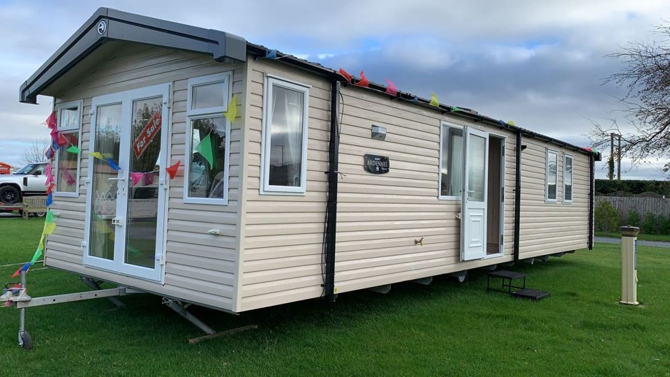 Hire caravan