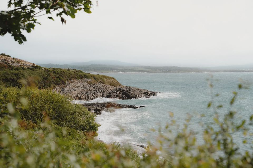 Rocky coast and bay