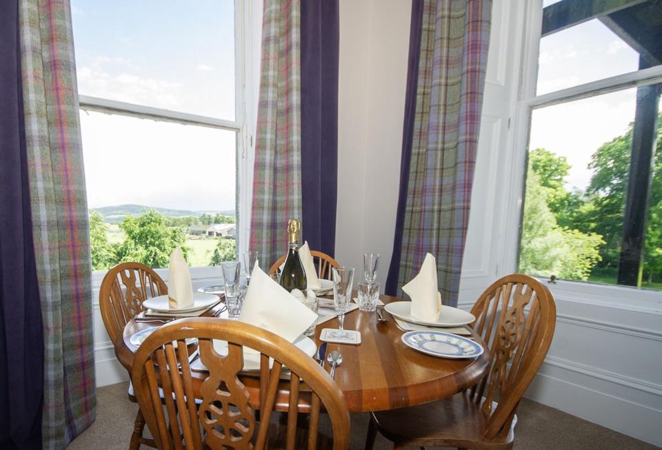 Dining room in the mansion house
