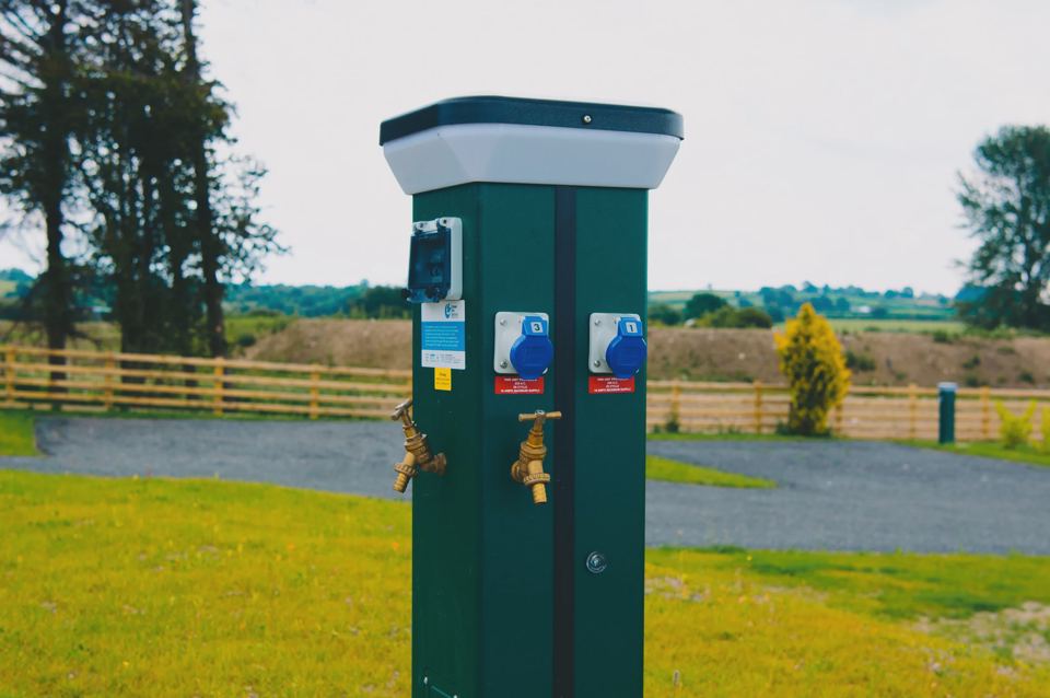 Electric and water pillar