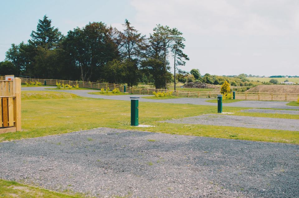 Empty serviced pitches