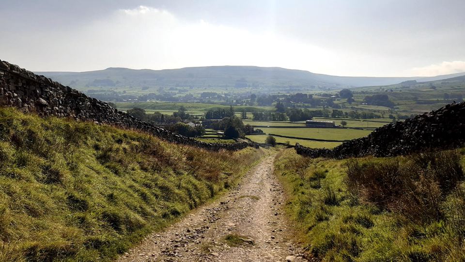 Track across the Dales