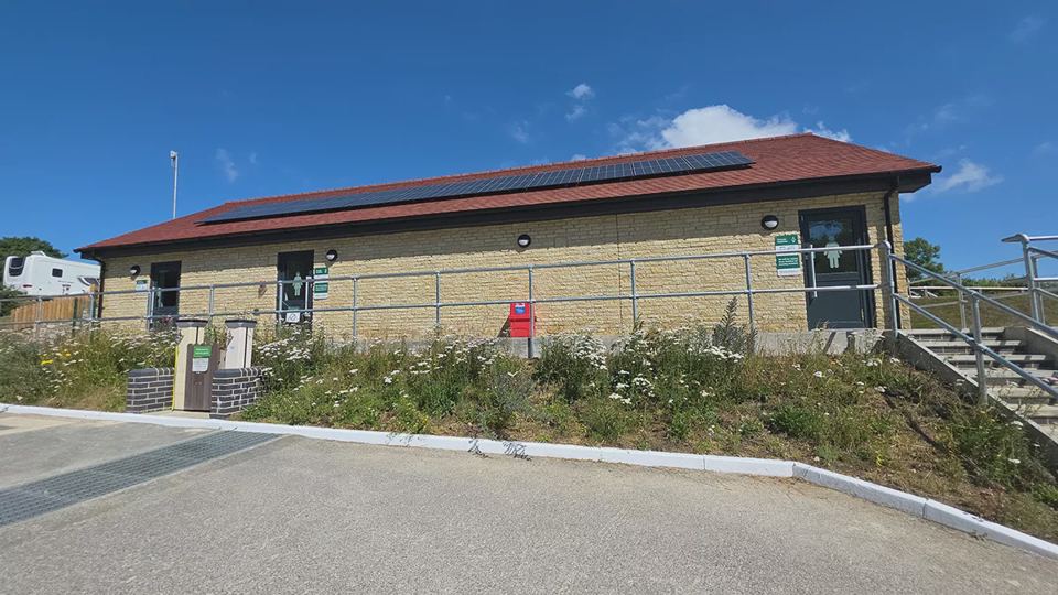 Toilet block