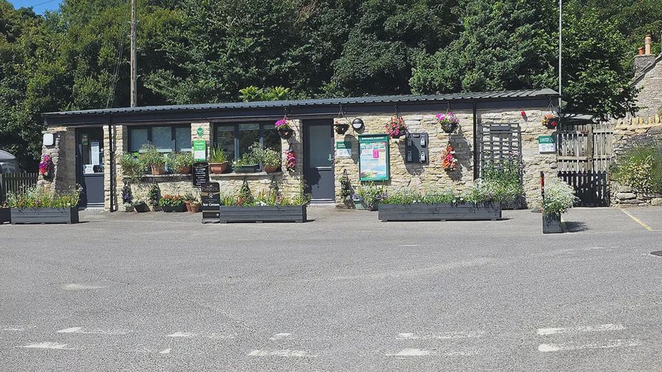 Reception building
