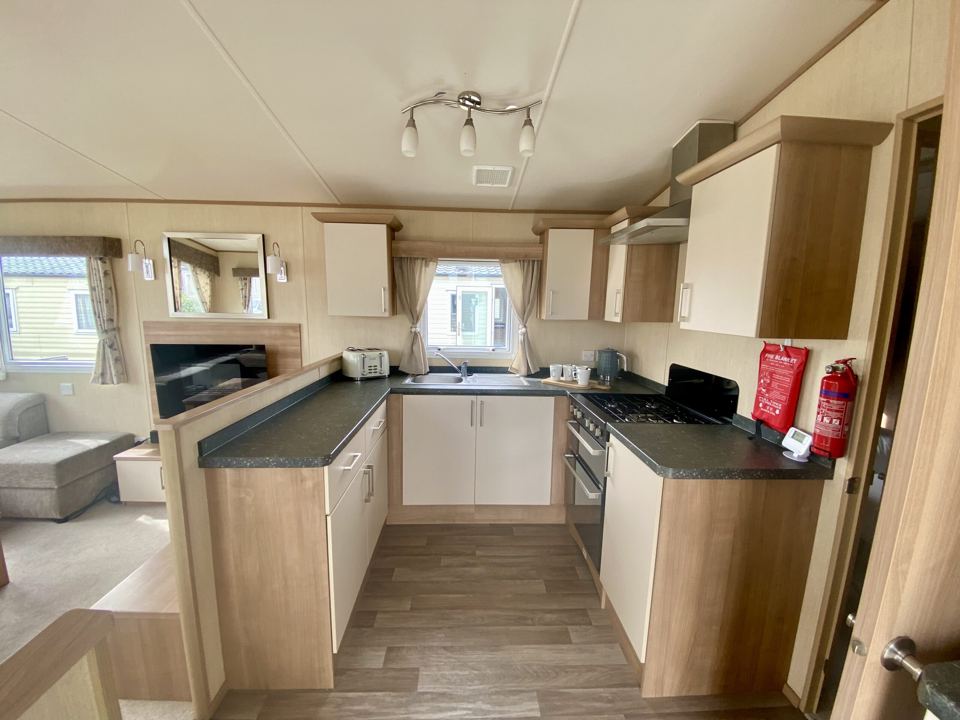 Caravan kitchen