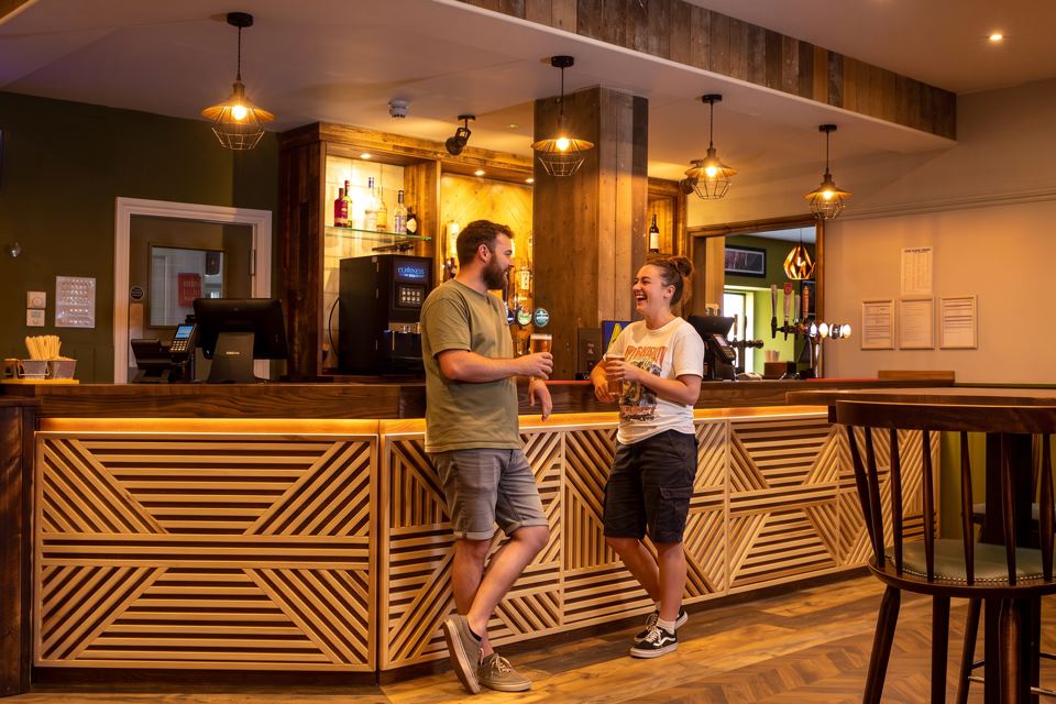 Reception desk