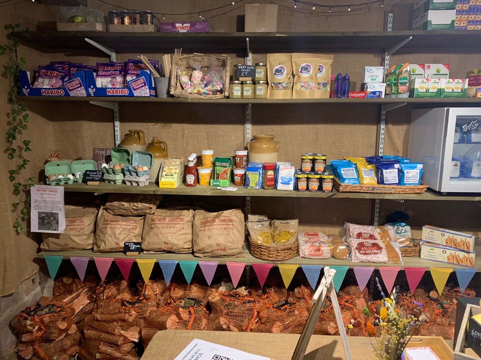 Honesty shop shelves