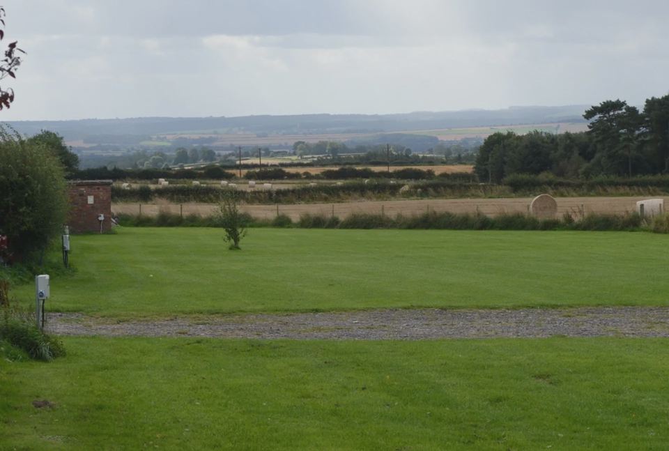 Open field looking across Ryedale