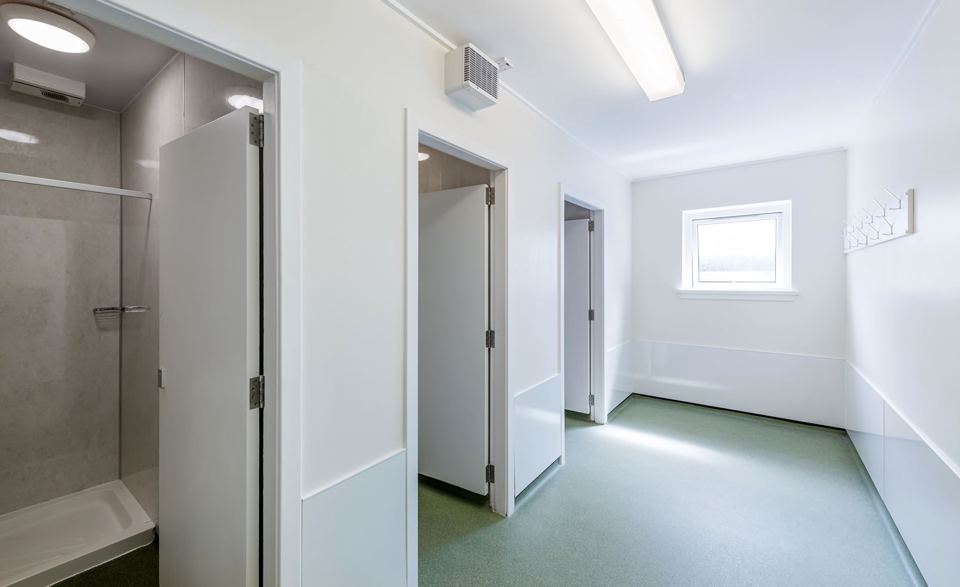 Shower cubicle