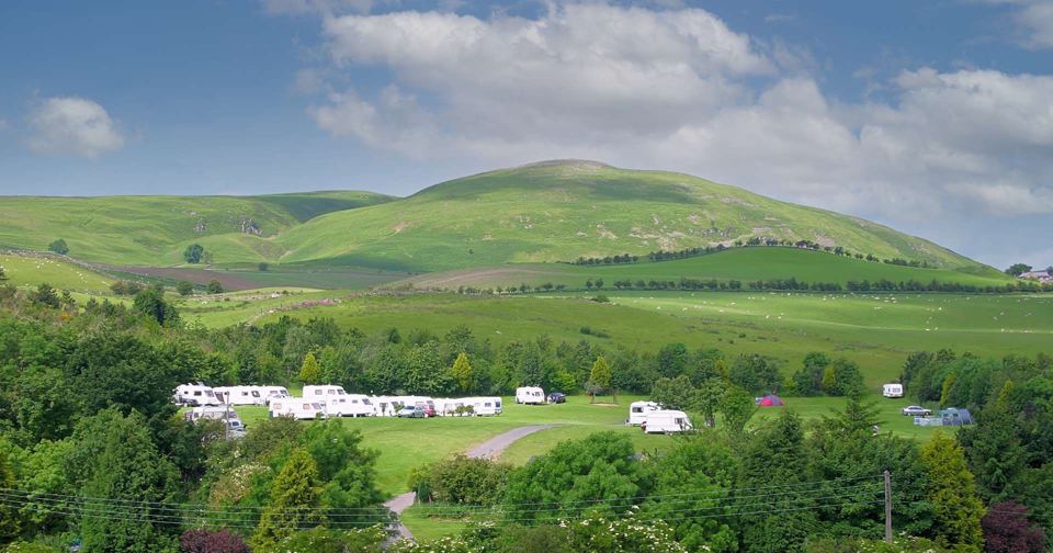 Site below the Cheviot Hills
