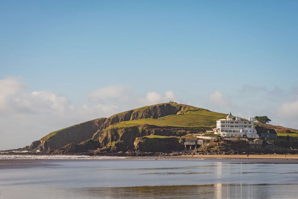 Burgh Island across the water