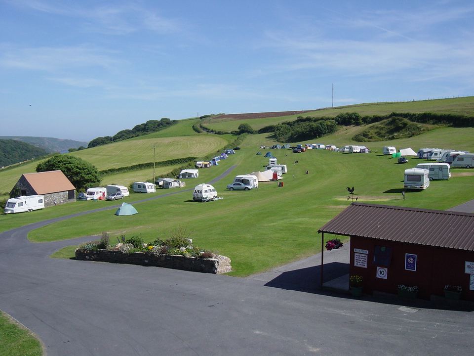 Pitches on the hillside