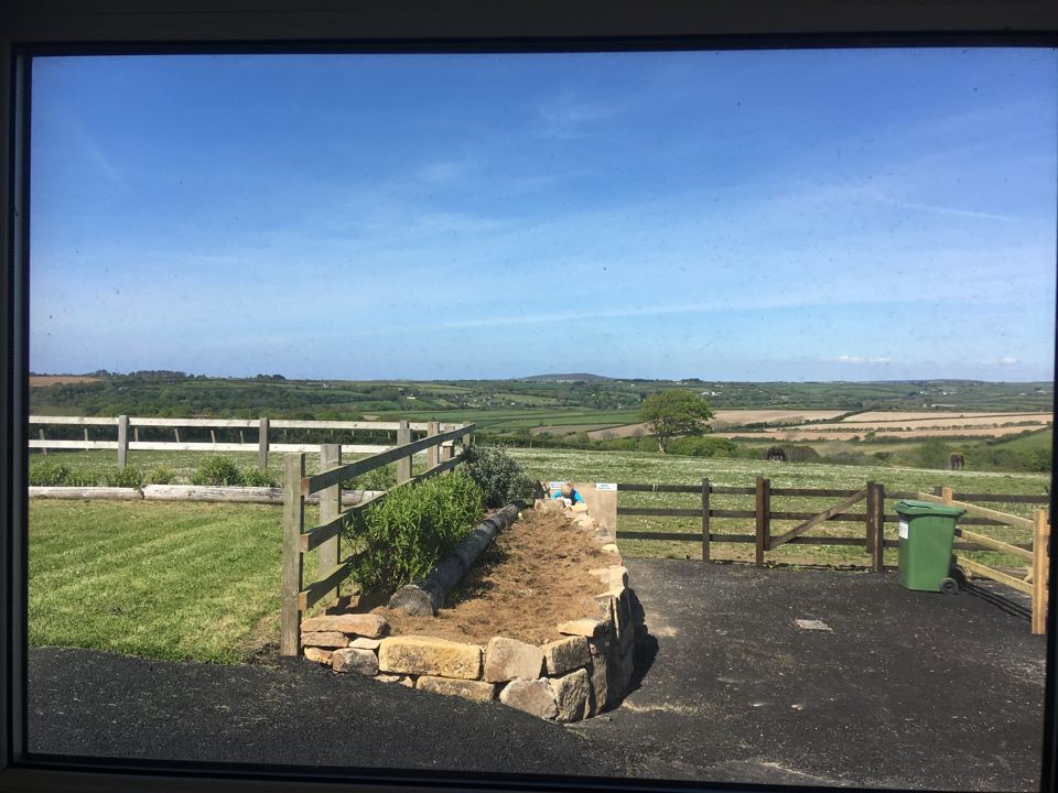 View across the fields