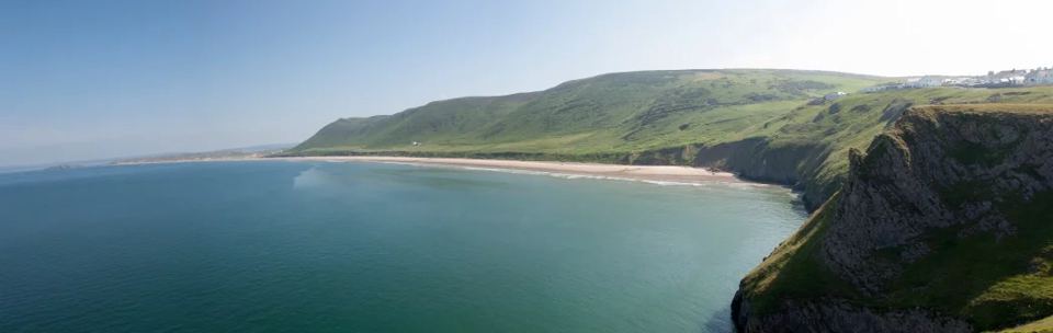 Gower coast panorama