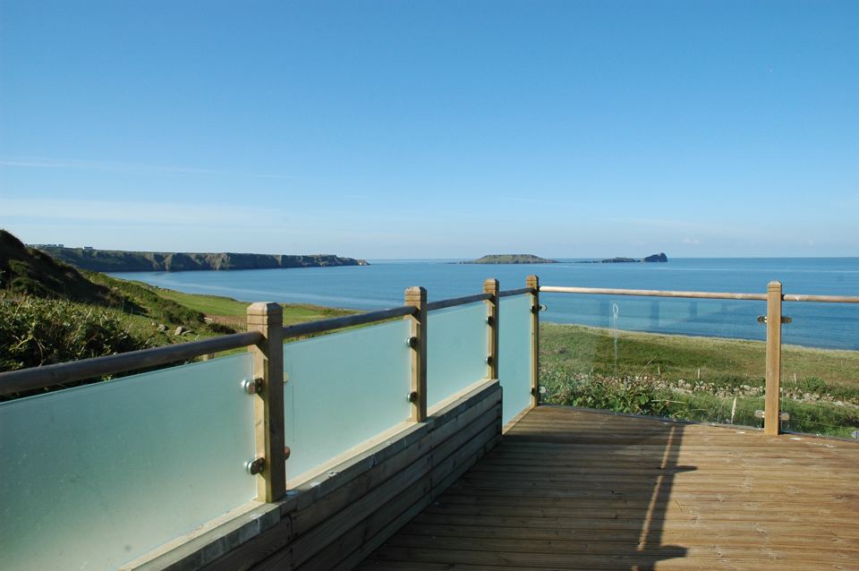 Decking over the sea