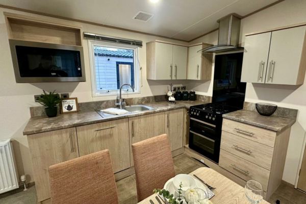Caravan kitchen