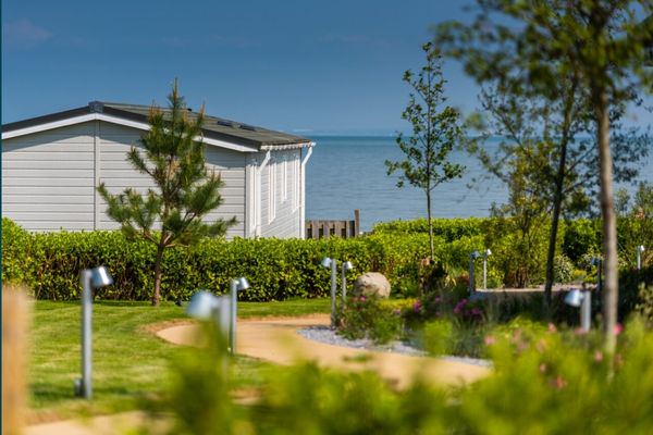 Caravan with sea view