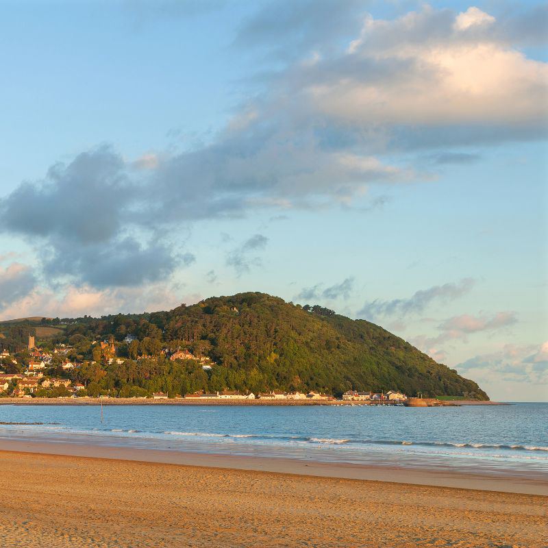Blue Anchor Bay beach