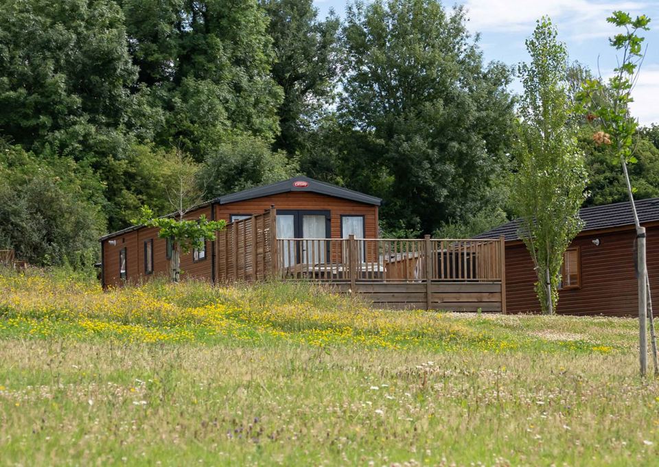 Lodge on the meadow edge
