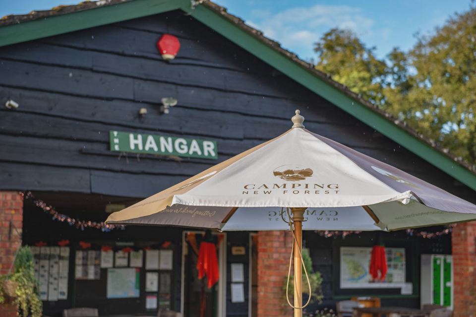 The Hangar shop and takeaway