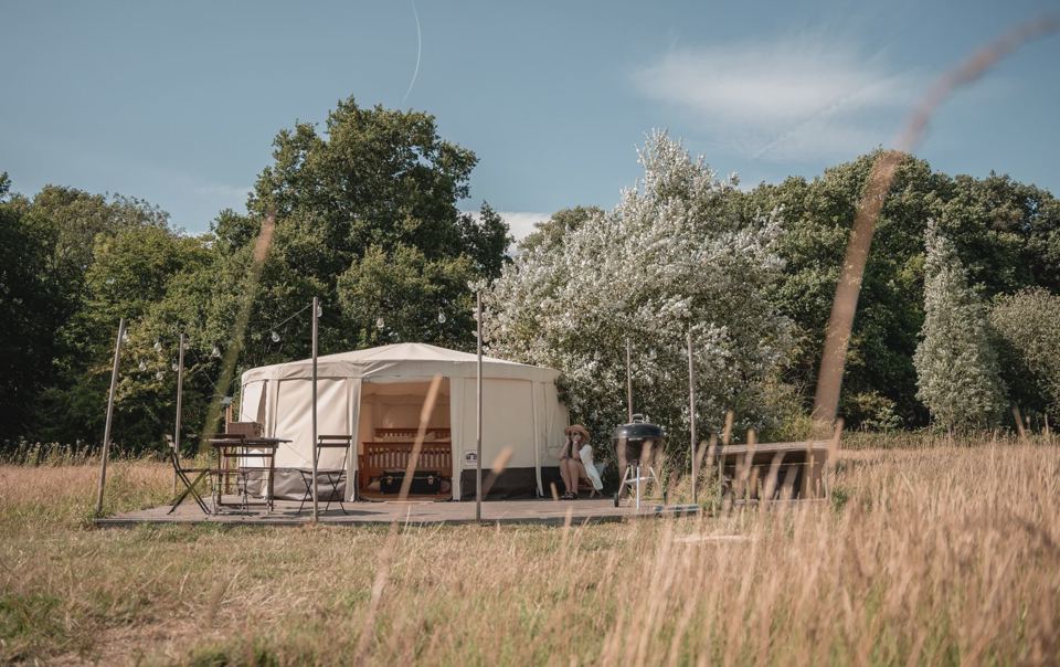 Yurt in the meadow