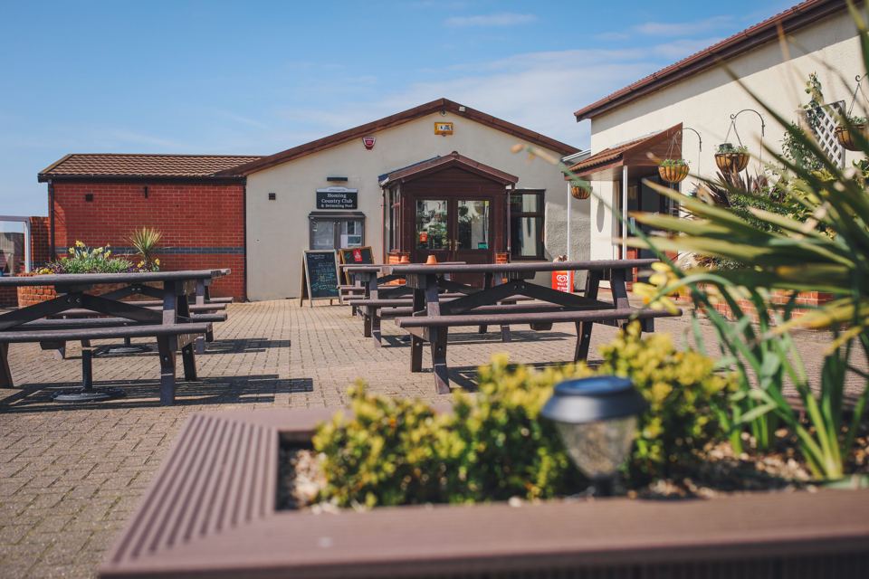 Clubhouse and terrace