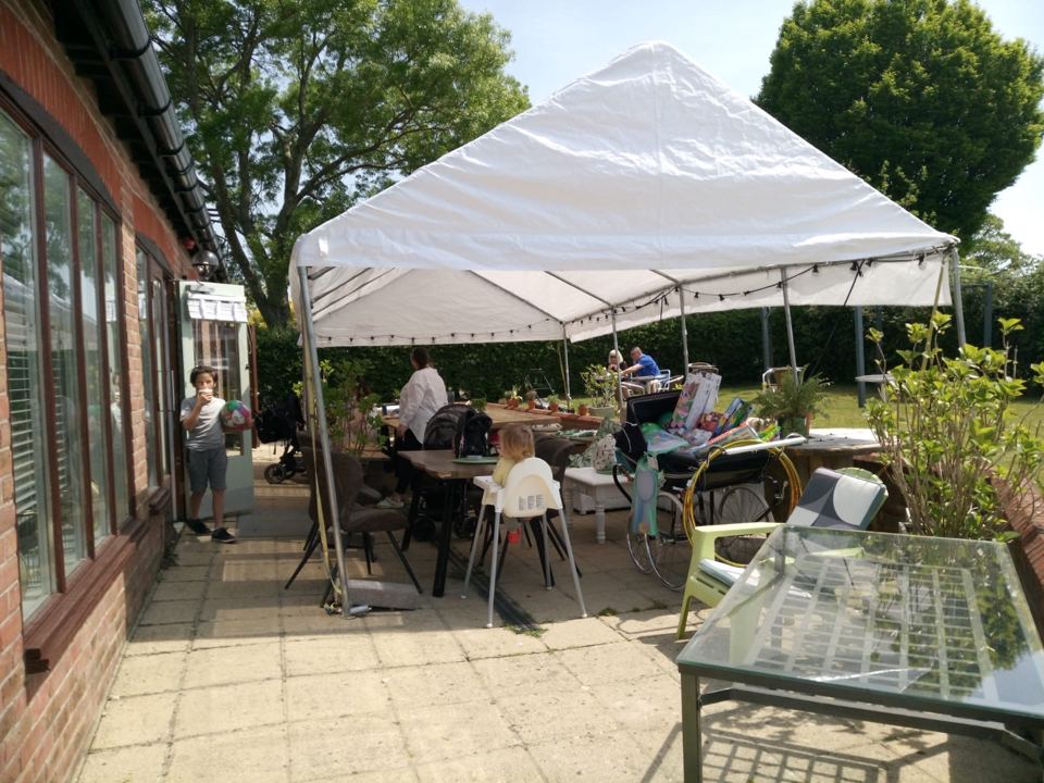 Cafe terrace
