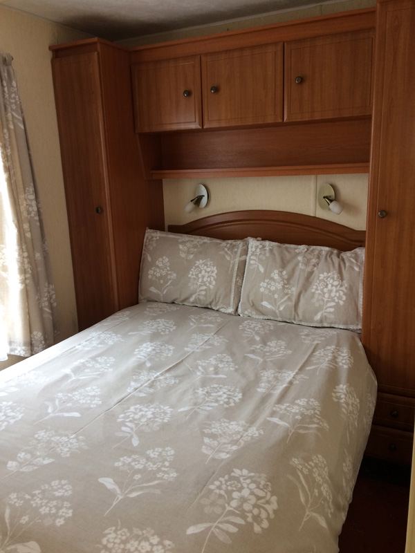 Double bedroom in the caravan